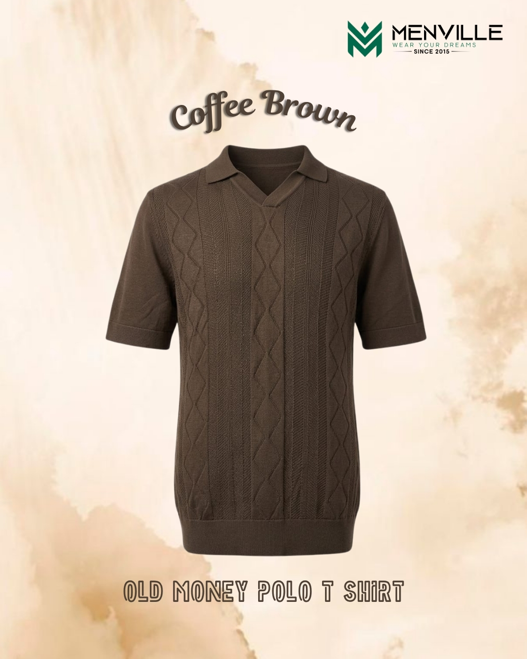 Menville "Old Money" Premium Knit Polo T-Shirt - Image 8